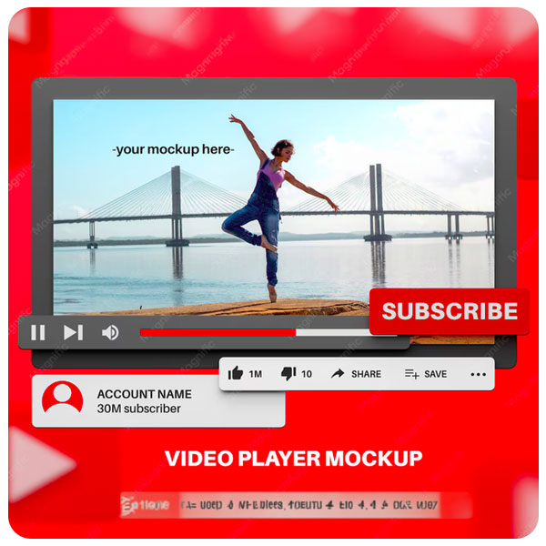 Video-Player-Mockup